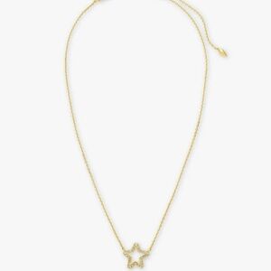 Kendra Scott Gold Star Necklace